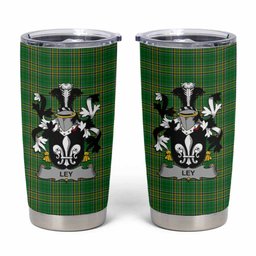 Ley Irish Coat of Arms Insulated Tumbler Cup