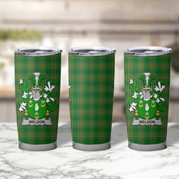Meldon Irish Coat of Arms Insulated Tumbler Cup