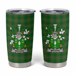 Meldon Irish Coat of Arms Insulated Tumbler Cup