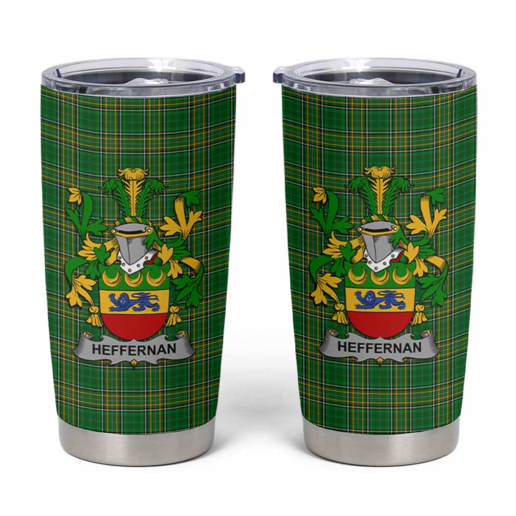 Heffernan Irish Coat of Arms Insulated Tumbler Cup