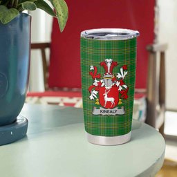 Kinealy Irish Coat of Arms Insulated Tumbler Cup
