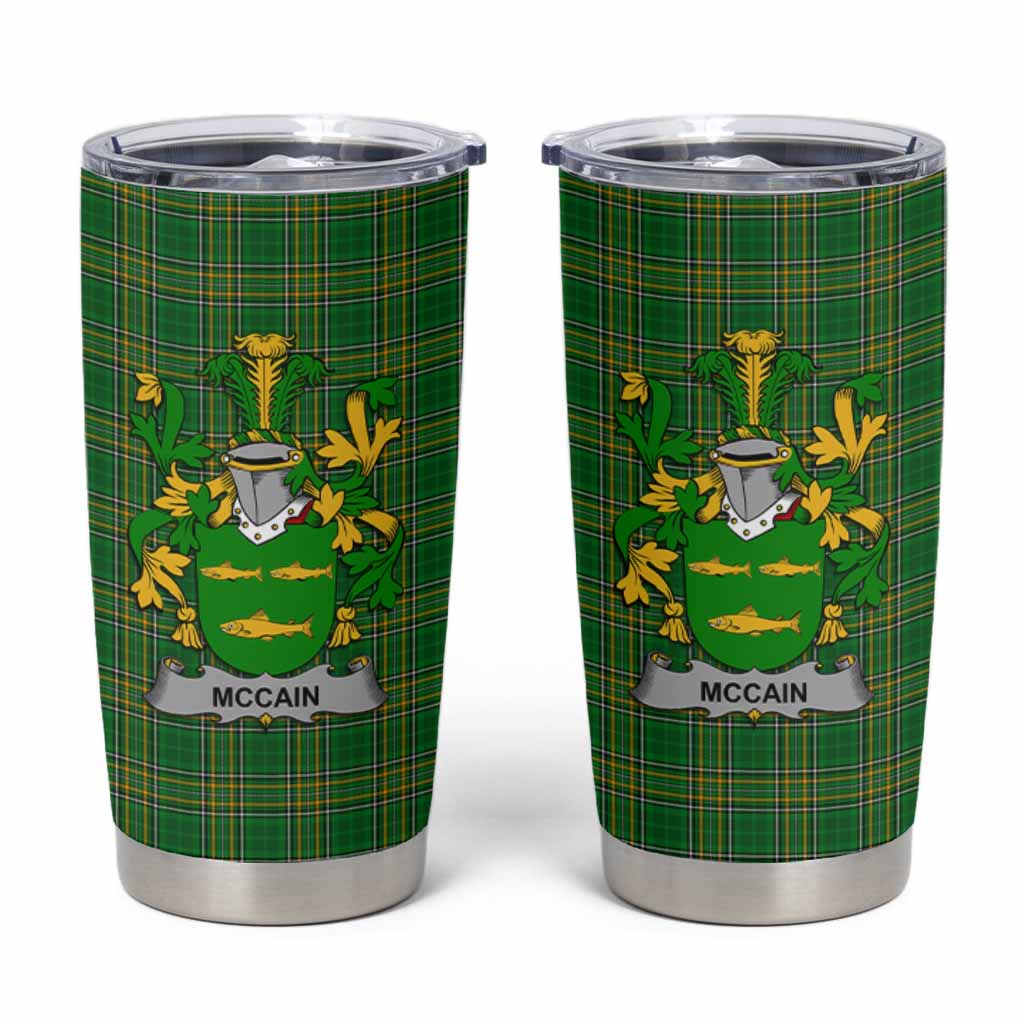 McCain Irish Coat of Arms Insulated Tumbler Cup