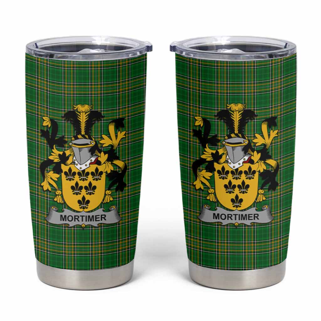 Mortimer Irish Coat of Arms Insulated Tumbler Cup