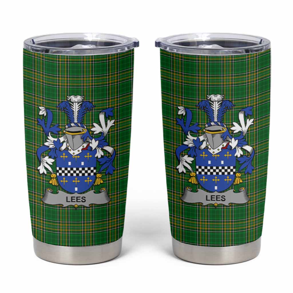 Lees Irish Coat of Arms Insulated Tumbler Cup