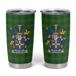 Molyneux Irish Coat of Arms Insulated Tumbler Cup
