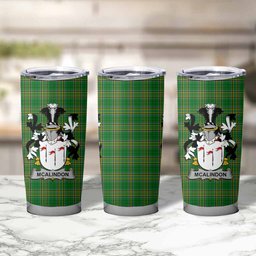 McAlindon Irish Coat of Arms Insulated Tumbler Cup