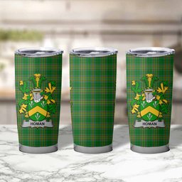 Homan Irish Coat of Arms Insulated Tumbler Cup