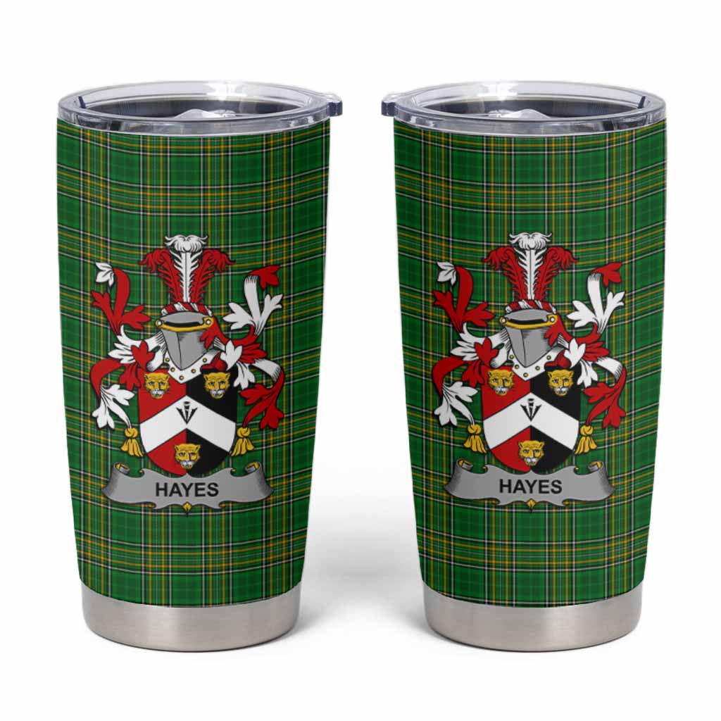Hayes Irish Coat of Arms Insulated Tumbler Cup