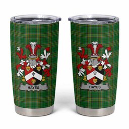 Hayes Irish Coat of Arms Insulated Tumbler Cup