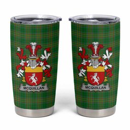 McQuillan Irish Coat of Arms Insulated Tumbler Cup