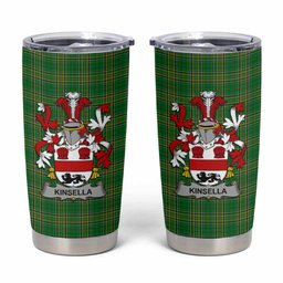 Kinsella Irish Coat of Arms Insulated Tumbler Cup