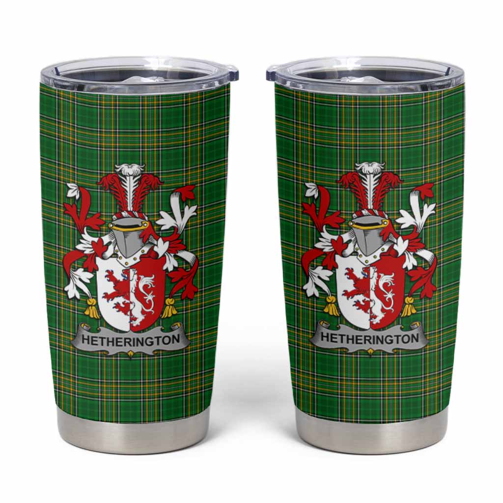 Hetherington Irish Coat of Arms Insulated Tumbler Cup