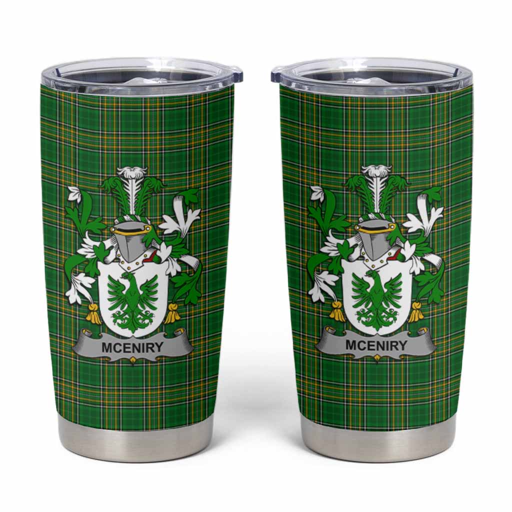 McEniry Irish Coat of Arms Insulated Tumbler Cup