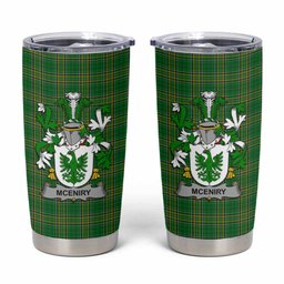 McEniry Irish Coat of Arms Insulated Tumbler Cup
