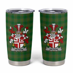 Heydon Irish Coat of Arms Insulated Tumbler Cup