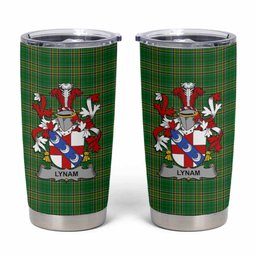 Lynam Irish Coat of Arms Insulated Tumbler Cup