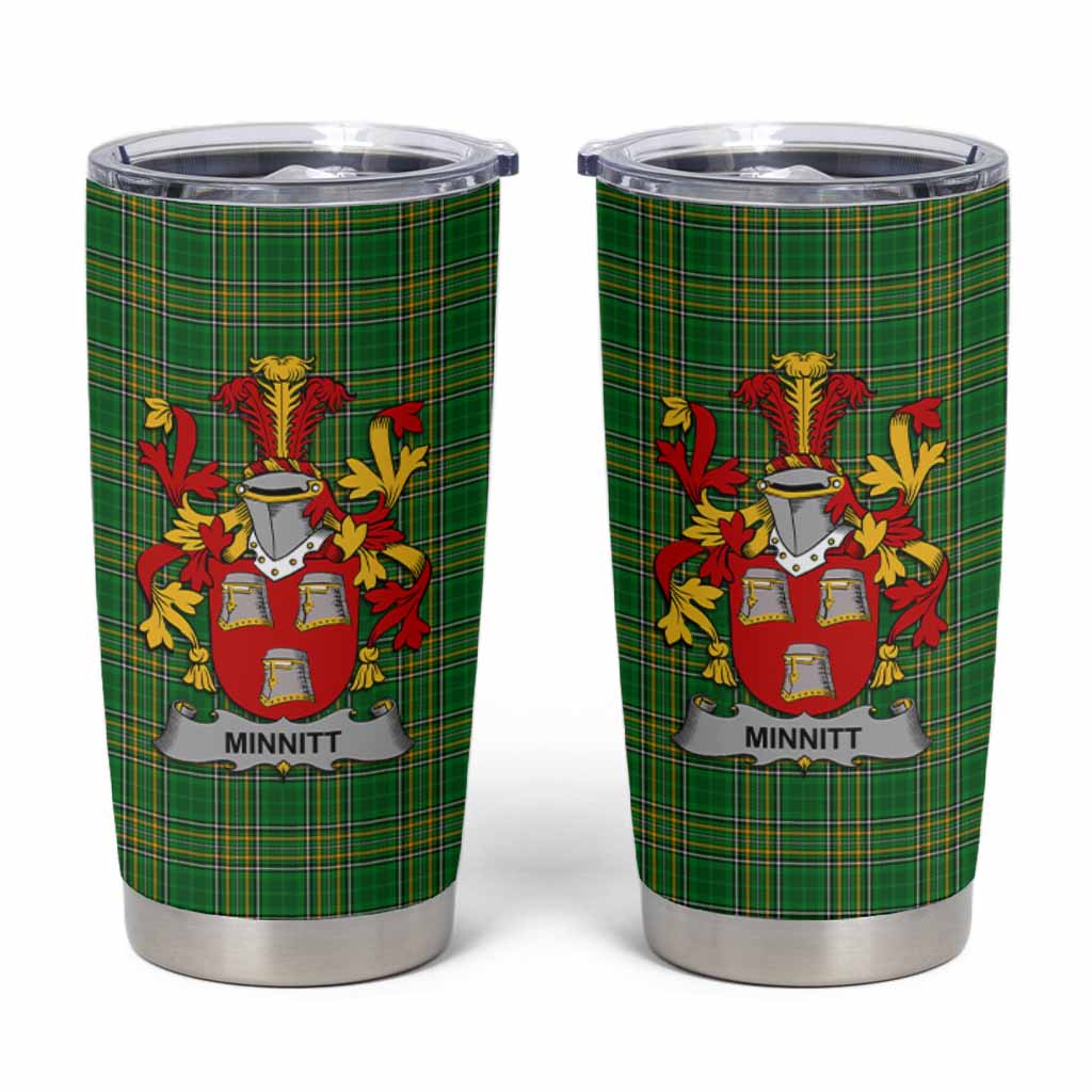 Minnitt Irish Coat of Arms Insulated Tumbler Cup
