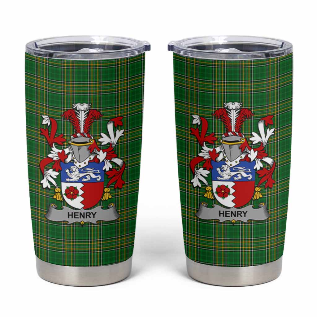 Henry Irish Coat of Arms Insulated Tumbler Cup