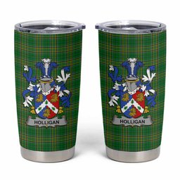 Holligan Irish Coat of Arms Insulated Tumbler Cup