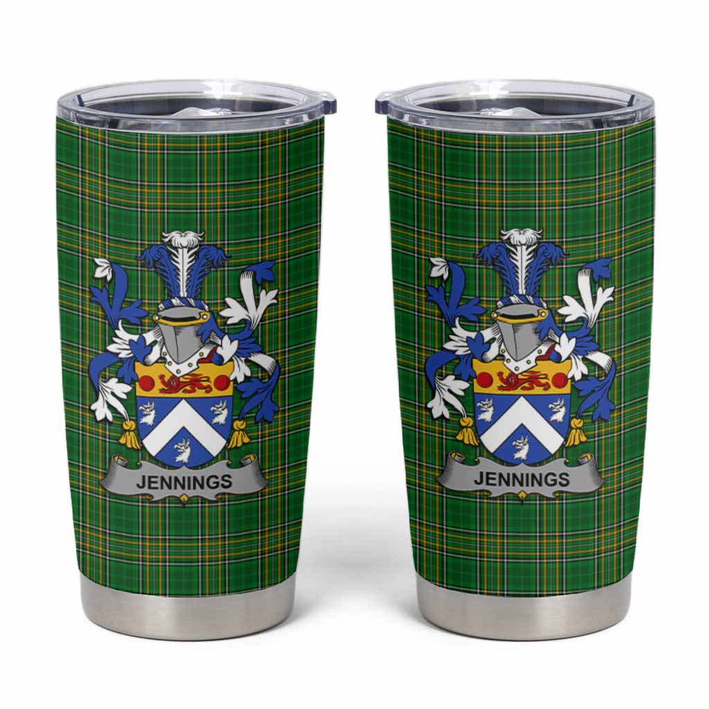 Jennings Irish Coat of Arms Insulated Tumbler Cup