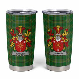 Harold Irish Coat of Arms Insulated Tumbler Cup