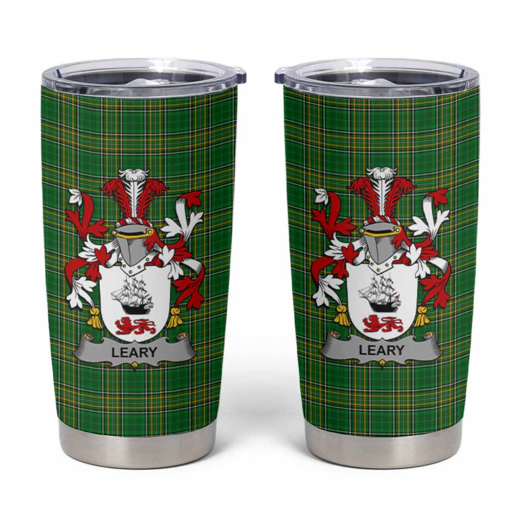 Leary Irish Coat of Arms Insulated Tumbler Cup