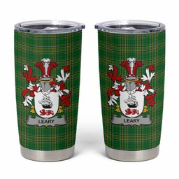 Leary Irish Coat of Arms Insulated Tumbler Cup
