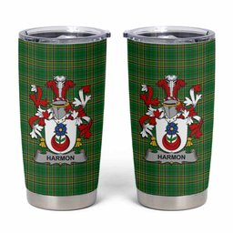 Harmon Irish Coat of Arms Insulated Tumbler Cup