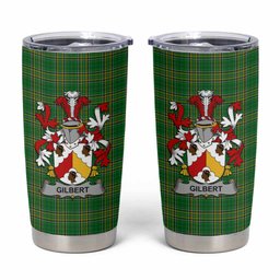 Gilbert Irish Coat of Arms Insulated Tumbler Cup