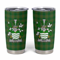 Haly Irish Coat of Arms Insulated Tumbler Cup