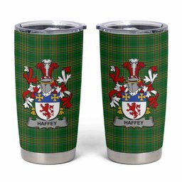 Haffey Irish Coat of Arms Insulated Tumbler Cup