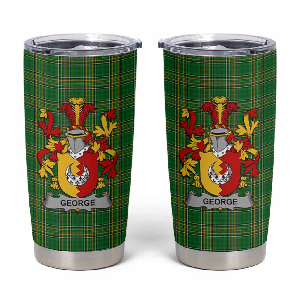 George Irish Coat of Arms Insulated Tumbler Cup