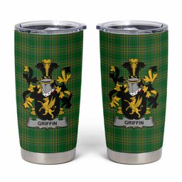Griffin Irish Coat of Arms Insulated Tumbler Cup