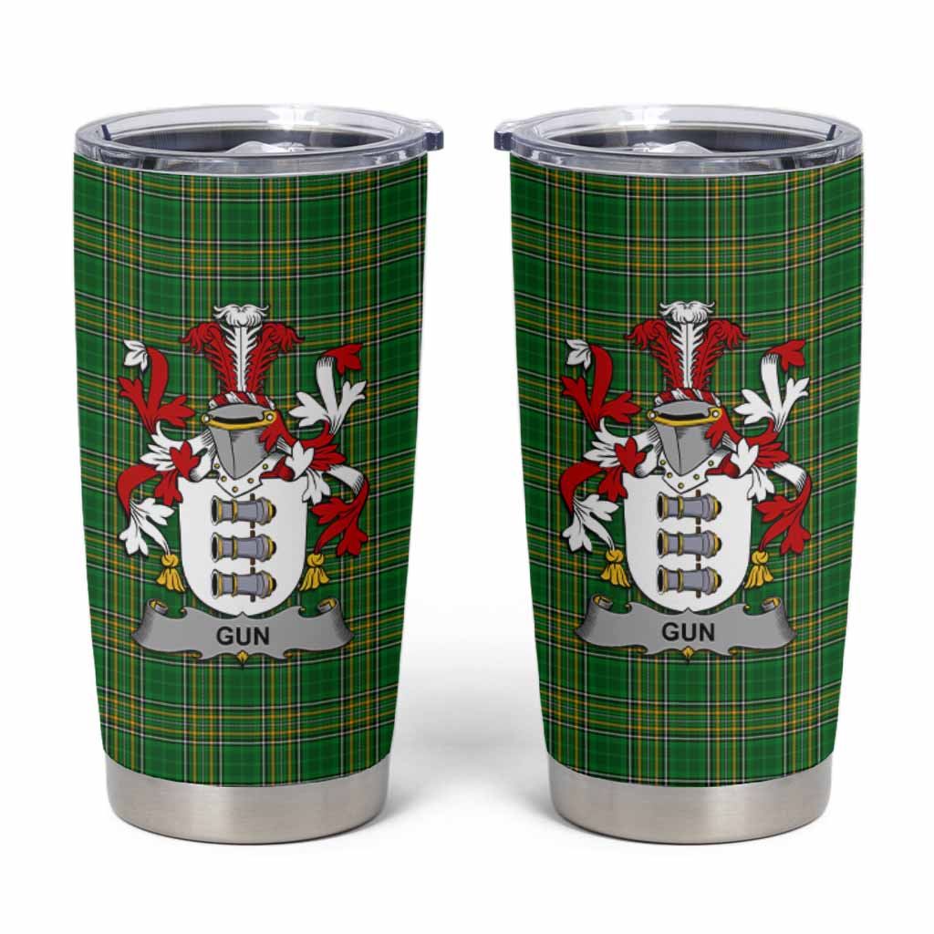 Gun Irish Coat of Arms Insulated Tumbler Cup