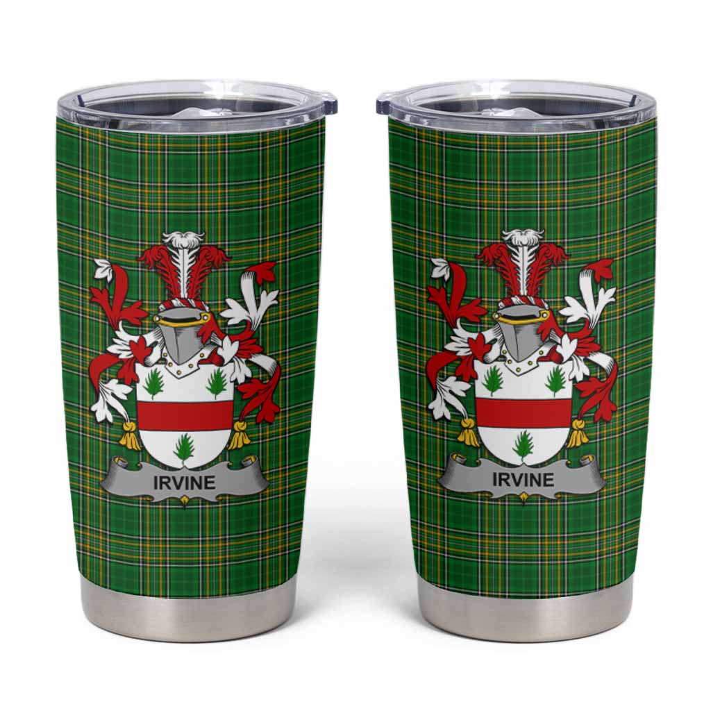 Irvine Irish Coat of Arms Insulated Tumbler Cup