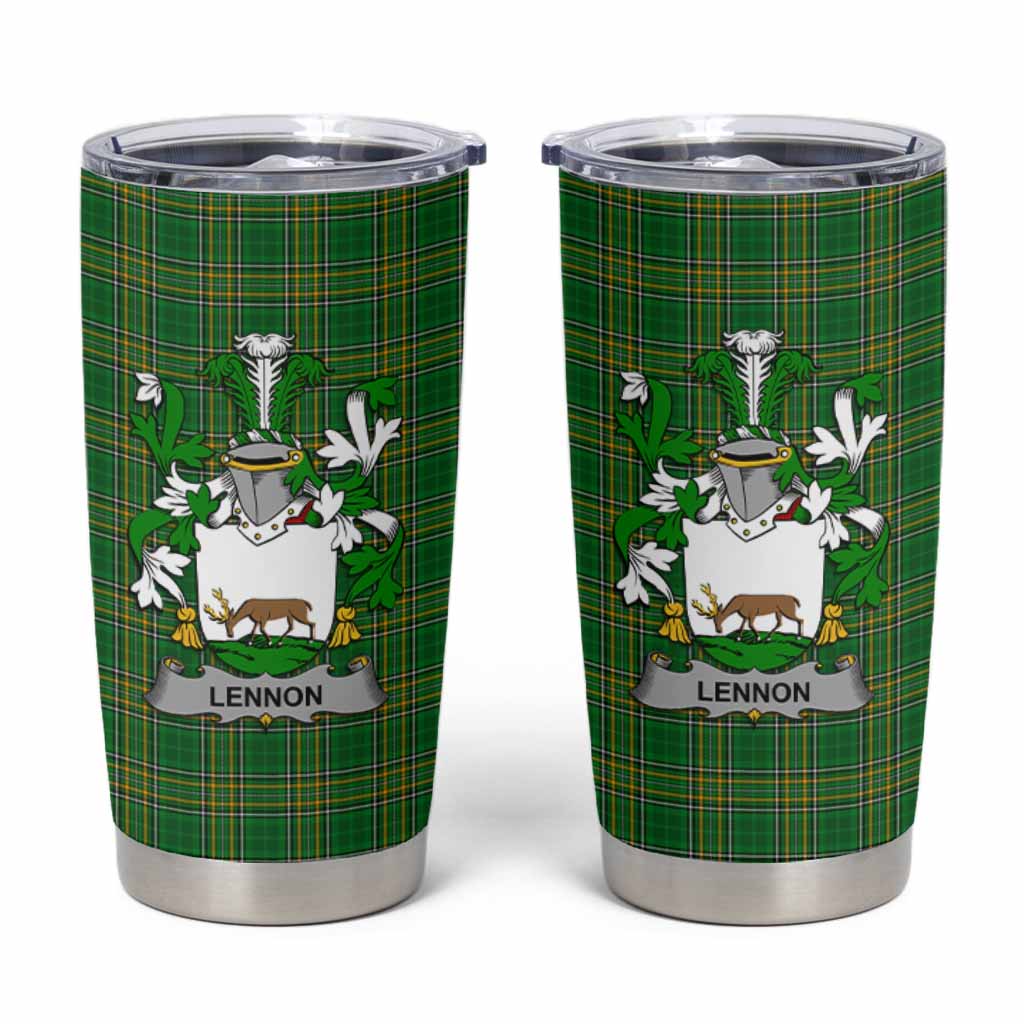 Lennon Irish Coat of Arms Insulated Tumbler Cup