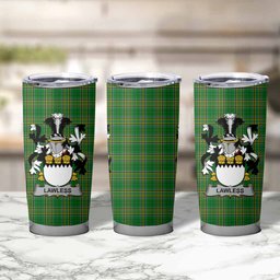Lawless Irish Coat of Arms Insulated Tumbler Cup