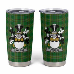 Lawless Irish Coat of Arms Insulated Tumbler Cup