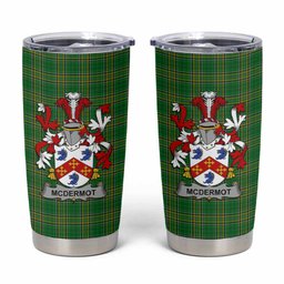 McDermot Irish Coat of Arms Insulated Tumbler Cup