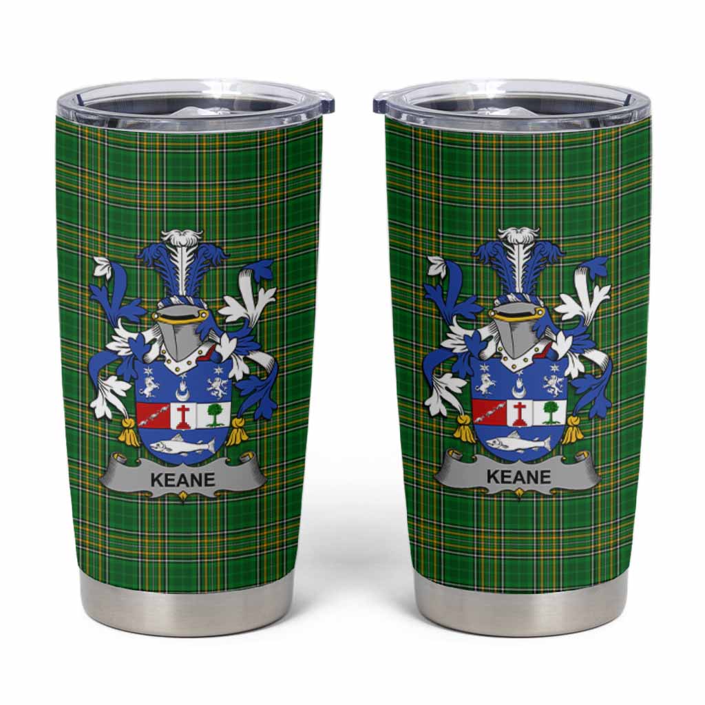 Keane Irish Coat of Arms Insulated Tumbler Cup