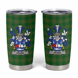 Keane Irish Coat of Arms Insulated Tumbler Cup