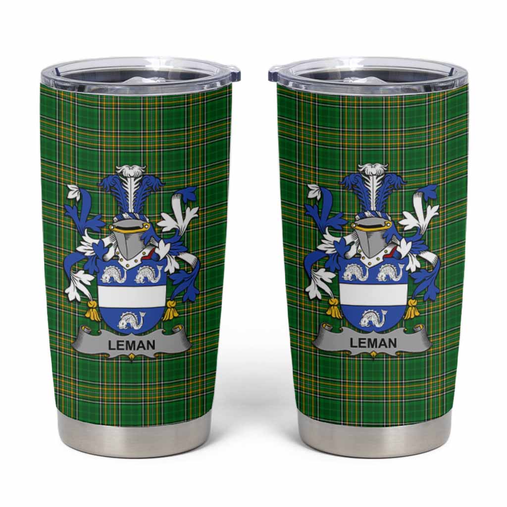 Leman Irish Coat of Arms Insulated Tumbler Cup