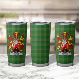 Keyes Irish Coat of Arms Insulated Tumbler Cup