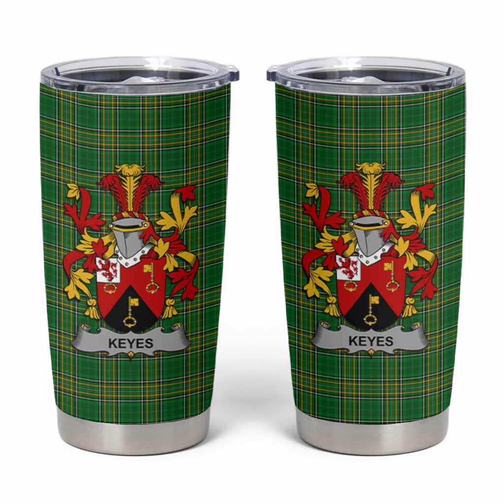 Keyes Irish Coat of Arms Insulated Tumbler Cup