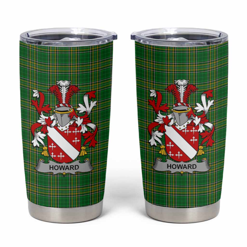 Howard Irish Coat of Arms Insulated Tumbler Cup
