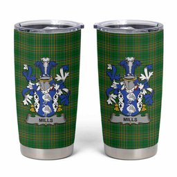 Mills Irish Coat of Arms Insulated Tumbler Cup