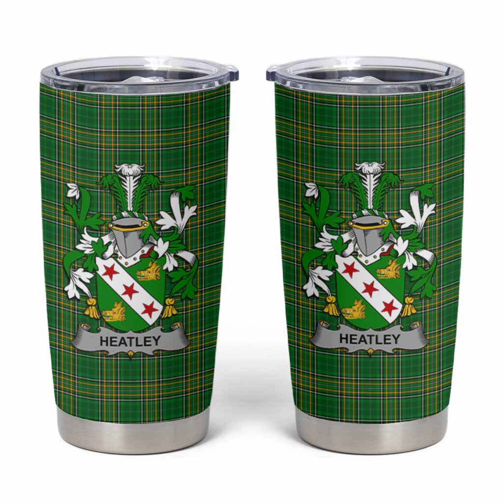 Heatley Irish Coat of Arms Insulated Tumbler Cup