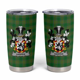 Harper Irish Coat of Arms Insulated Tumbler Cup