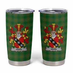 Ivers Irish Coat of Arms Insulated Tumbler Cup