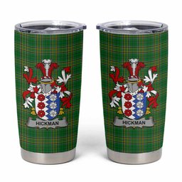 Hickman Irish Coat of Arms Insulated Tumbler Cup